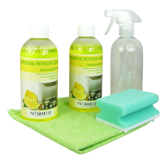 PUTZMUNTER Universalreiniger Lemon Konzentrat 2 x 500ml Set