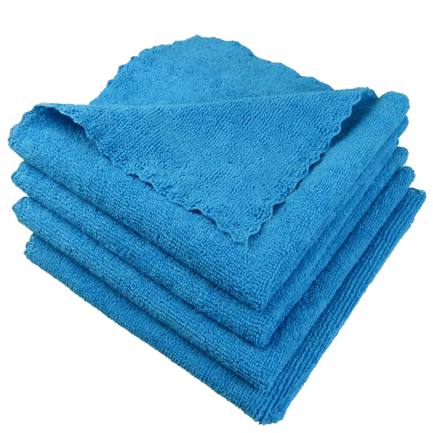 Microfaser Wellentuch ohne Randnaht 4er Set 30 x 30 cm
