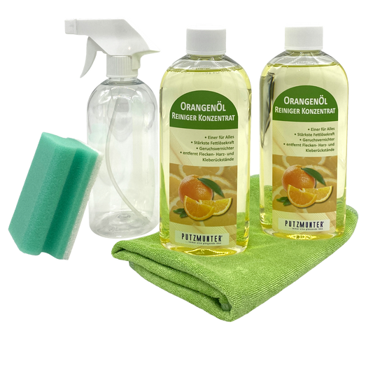 PUTZMUNTER Orangenöl Reiniger Konzentrat 2 x 500ml Set