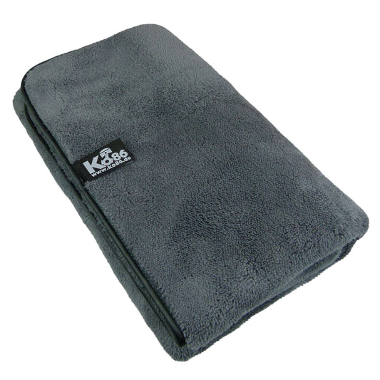 KO86 Trockentuch grau 60x60cm 1000GSM