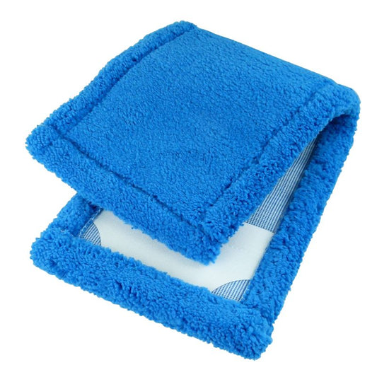 Microfaser Wischmopp blau 50 cm