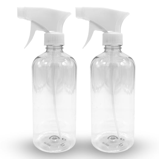500 ml Leerflasche mit Sprühkopf – für Reiniger, Desinfektion, Kosmetik, Haushalt & Gewerbe