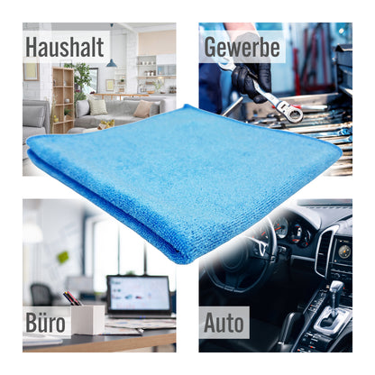 Hochwertiges Microfaser-Universaltuch mit Seidenglanz, ideal für streifenfreie Reinigung aller Oberflächen ohne chemische Reinigungsmittel; maximale Saugkraft, langlebig, eleganter Glanz.