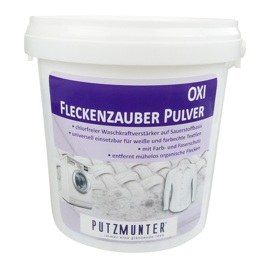 PUTZMUNTER OXI Fleckenzauber Pulver 1000g