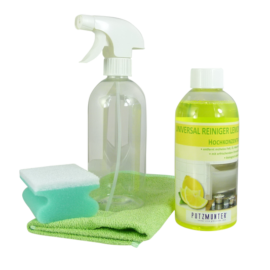 PUTZMUNTER Universalreiniger Lemon Konzentrat 500ml Set