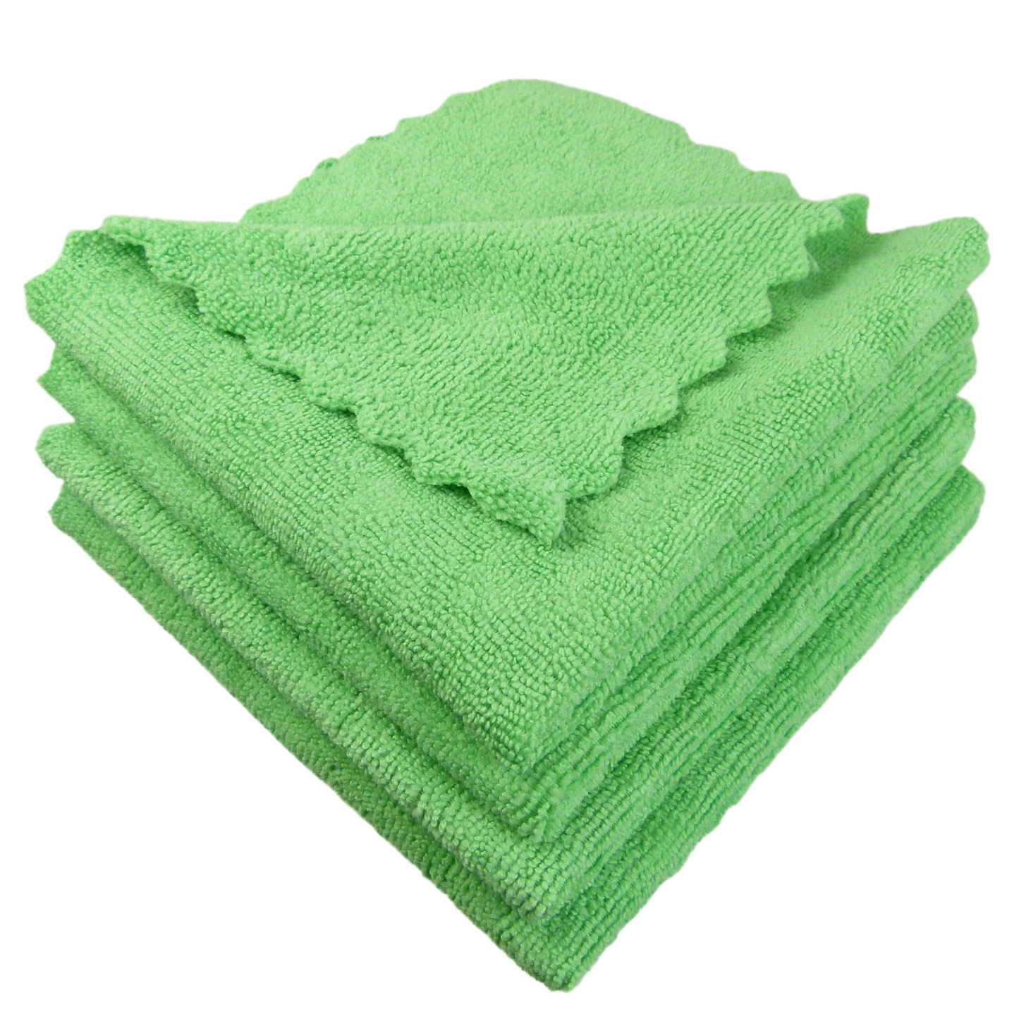 Microfaser Wellentuch ohne Randnaht 4er Set 30 x 30 cm